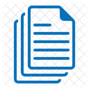 Documentos Registros Arquivo Icon