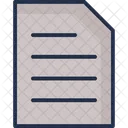 Documentos Hoja De Extension Hoja De Texto Icono