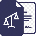 Documentos Arquivo Julgamento Icon