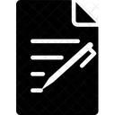 Escrever documentos  Icon