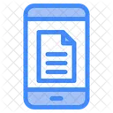 Documentos De Telefonos Inteligentes Telefonos Inteligentes Documentos Icono