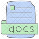 Sky Docs Icono De Color Lineal Icon