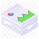 Documentos empresariales  Icono