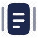 Documentos minimalistas  Ícone