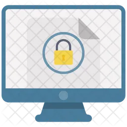 Documentos seguros en línea  Icono
