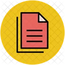 Documents Sheets Text Icon
