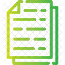Papiers  Icône