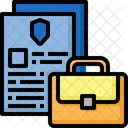 Insurance Information Bag Icon