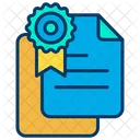 Documents Certificate Award Icon