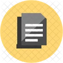 Documents Paper Notes Icon