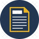 Documents Notes Sheet Icon
