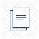 Documents Notes Paper Icon