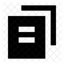 Document Sheet Text Icon