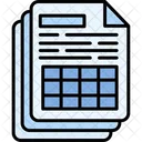 Documents Files Forms Icon