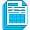 Documents Files Forms Icon