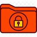 Documents Folder Lock Icon