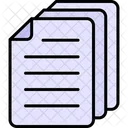 Documents Content Management Copy Icon