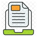 Paper File Office Icon