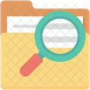 Documents Folder Magnifying Icon