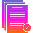 Documents Files Forms Icon