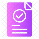 Documents Approval  Icon