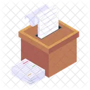 Documents Carton Documents Box Documents Package Icon
