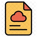 Documents Cloud  Icon