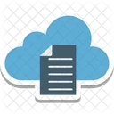 Documents en nuage  Icône
