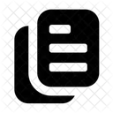 Documents Files Copy Icon