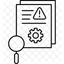 Examen des documents  Icône