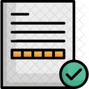 Documents Strategy File File Approved Icon