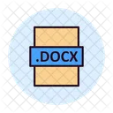 File Type Docx File Format Icon