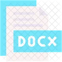 Docx Format Type Icon