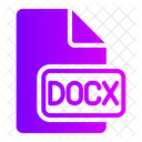 Docx Word Document Docx File Icon