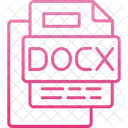 Docx File File Format File 아이콘