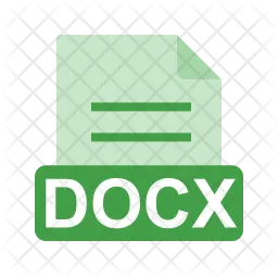 Docx file  Icon