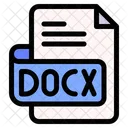 Docx File Type File Format Icon