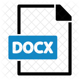 DOCX File  Icon