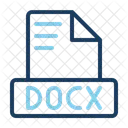 Docx Document Data Icon