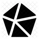 Dodecahedron Shape Figure Icon