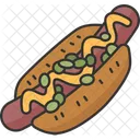 Dodger Dog Wiener Icon