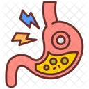 Doenca Estomacal Acidez Gastroenterite Ícone