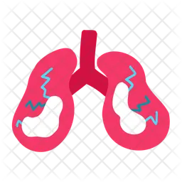 Doença pulmonar  Ícone