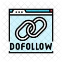 Dofollow Seo Technical Symbol
