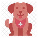 Dog Animal Search And Rescue Icon
