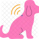 Dog Microchip Track Icono