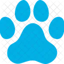 Dog Cat Paw Icon