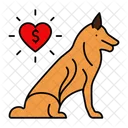 Pet Charity Donation Icon