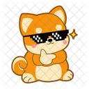 Shiba Inu Dog Doggy Icon