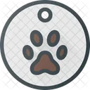 Dog Medal Tag Icon